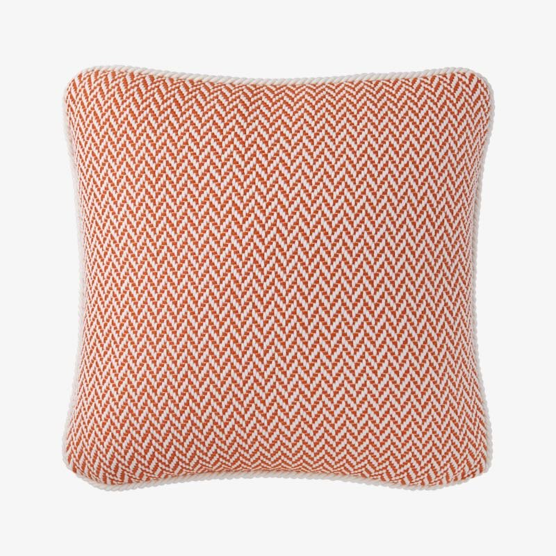 Marina Sunset Decorative Pillow by Yves Delorme Decorative Pillow 18 x 18 Sunset at FIG LINENS AND HOME 7
