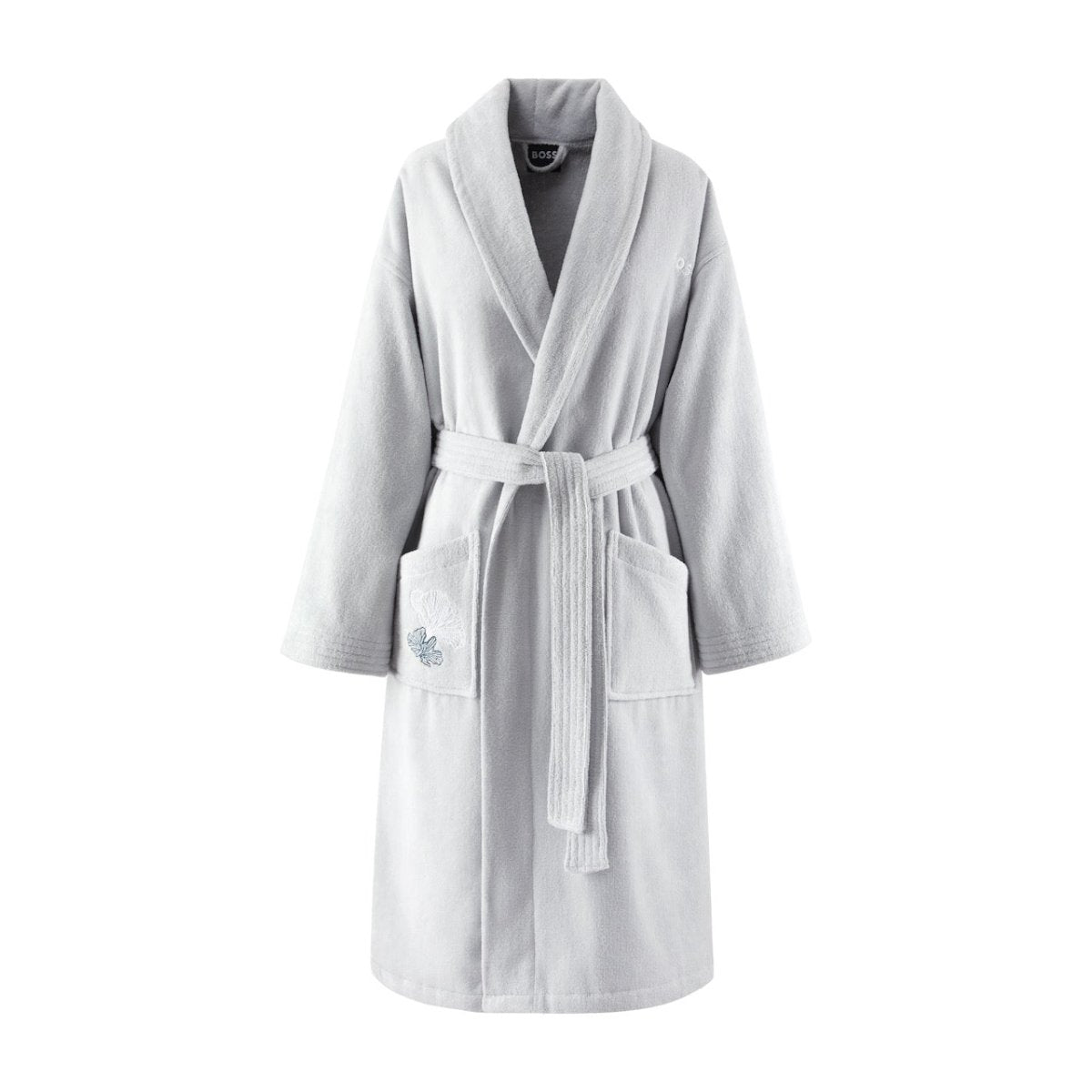 Moon Flowers Shawl Collar Bathrobe (Women's) S Hugo Boss Home for Yves Delorme