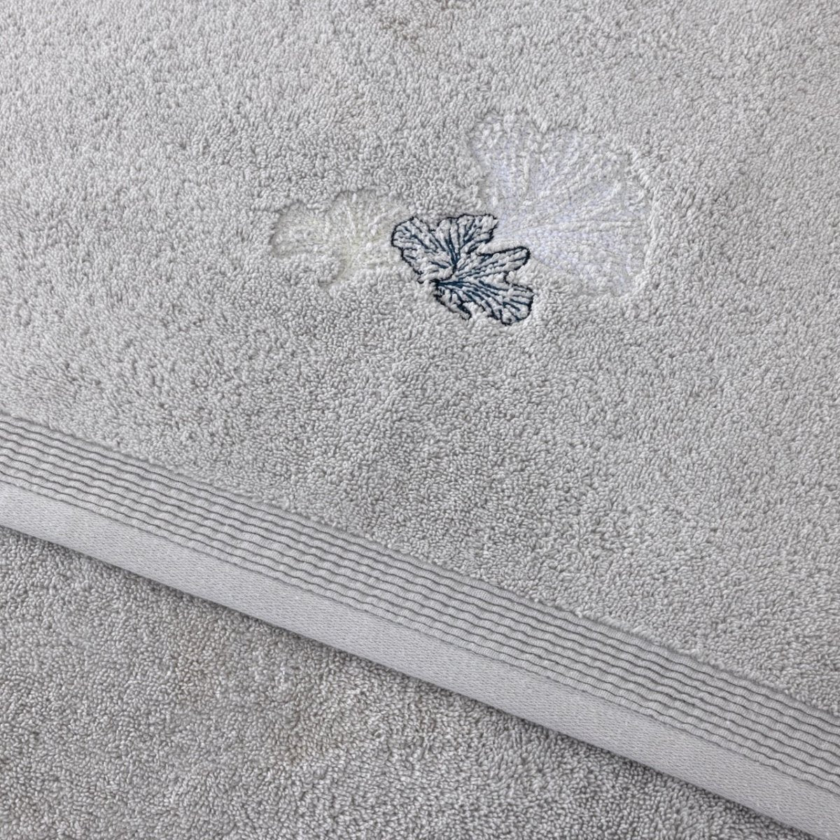 Moon Flowers Towels by Hugo Boss Home Hand Towel 20 x 39 Moon Flowers at FIG LINENS AND HOME 4