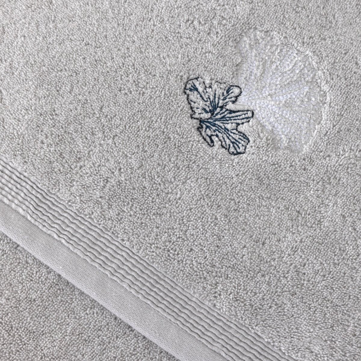 Moon Flowers Towels by Hugo Boss Home Hand Towel 20 x 39 Moon Flowers at FIG LINENS AND HOME 5