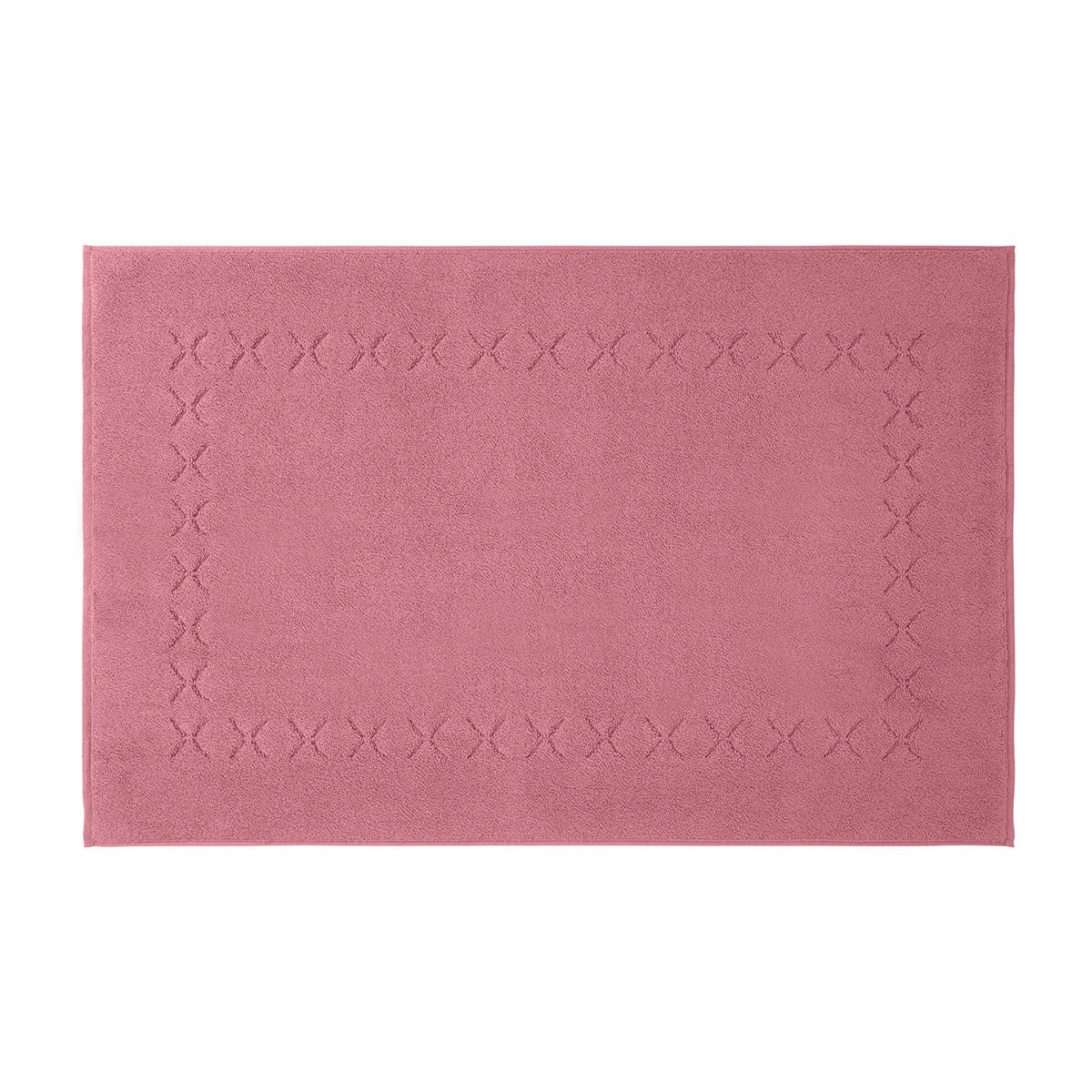 Nature Azalee Bath Towels by Yves Delorme Bath Mat 22” x 35” Azalee at FIG LINENS AND HOME 6