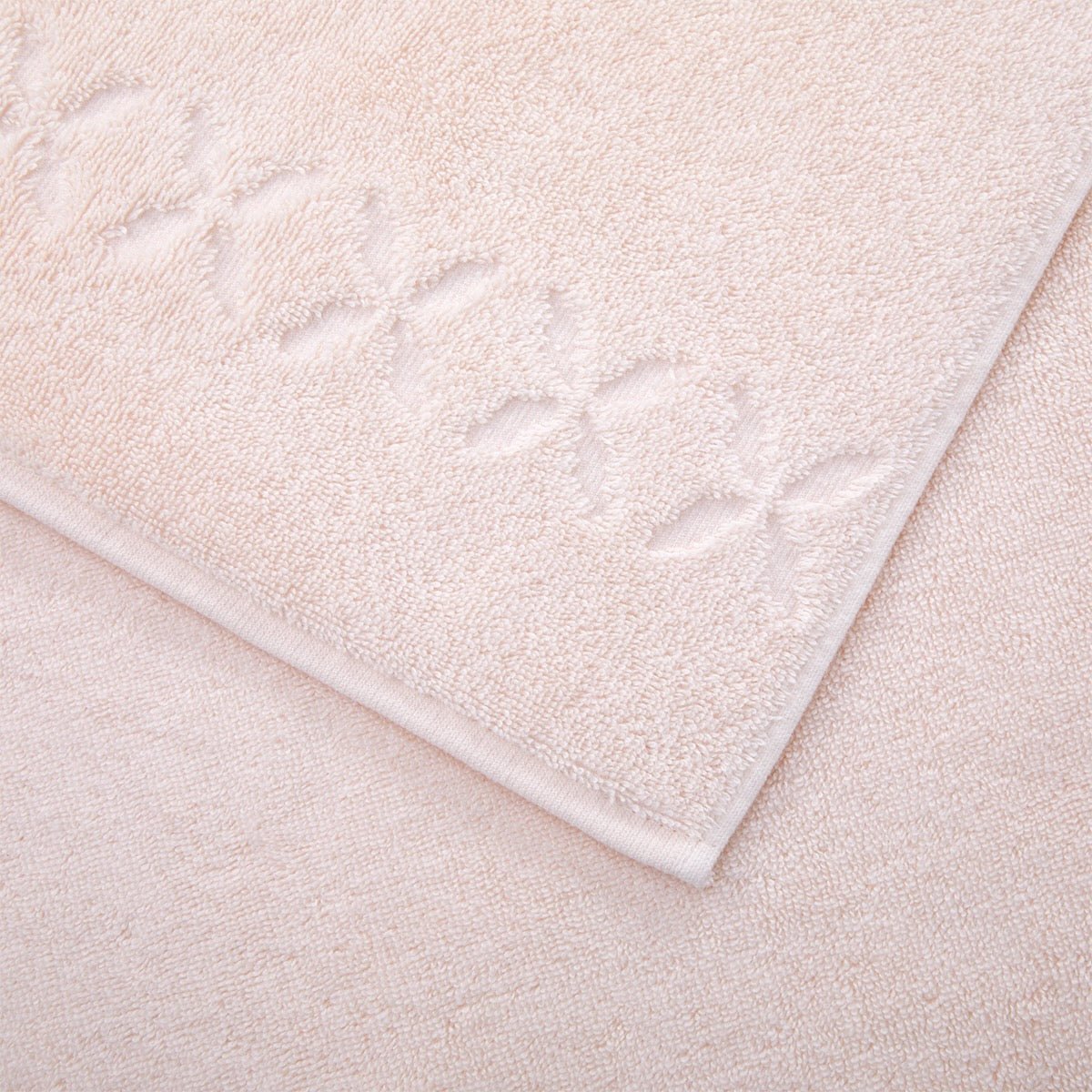 Nature Poudre Towels by Yves Delorme Bath Sheet 35 x 63 Poudre at FIG LINENS AND HOME 4