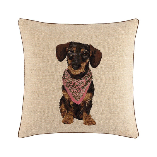 Octavio Creme Decorative Pillow by Yves Delorme - view 1