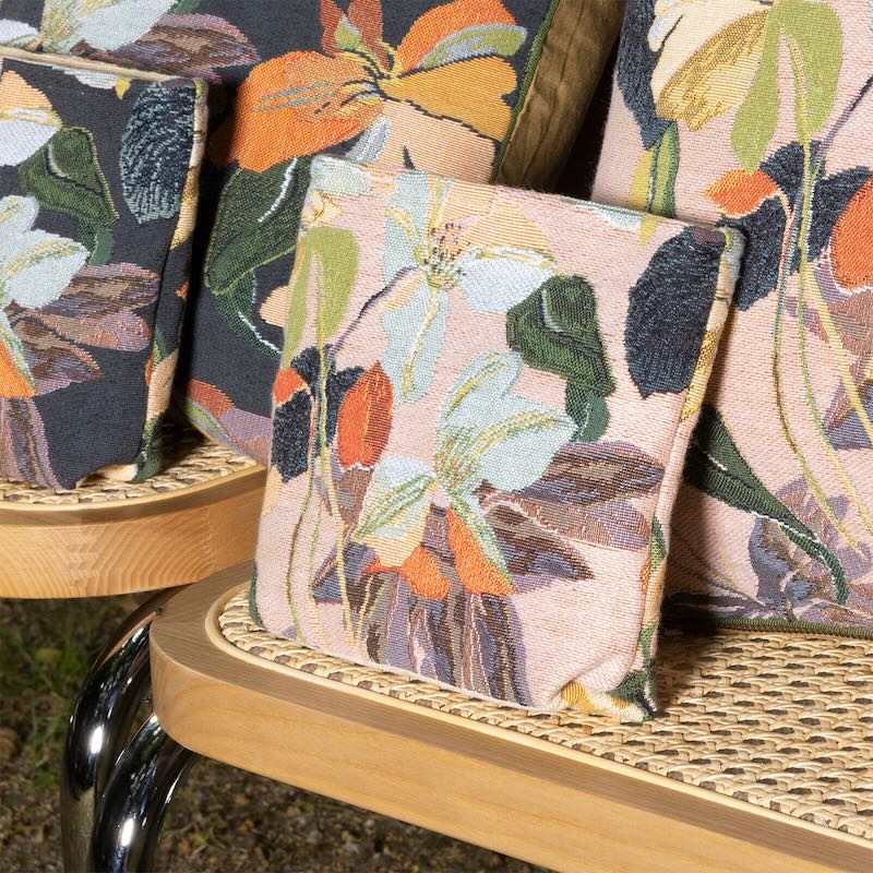 Paradis Nectar Tote by Yves Delorme Tote 7 x 9 Nectar at FIG LINENS AND HOME 1