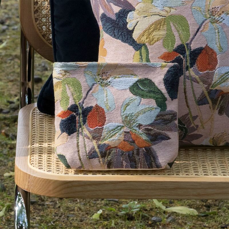 Paradis Nectar Tote by Yves Delorme Tote 7 x 9 Nectar at FIG LINENS AND HOME 2