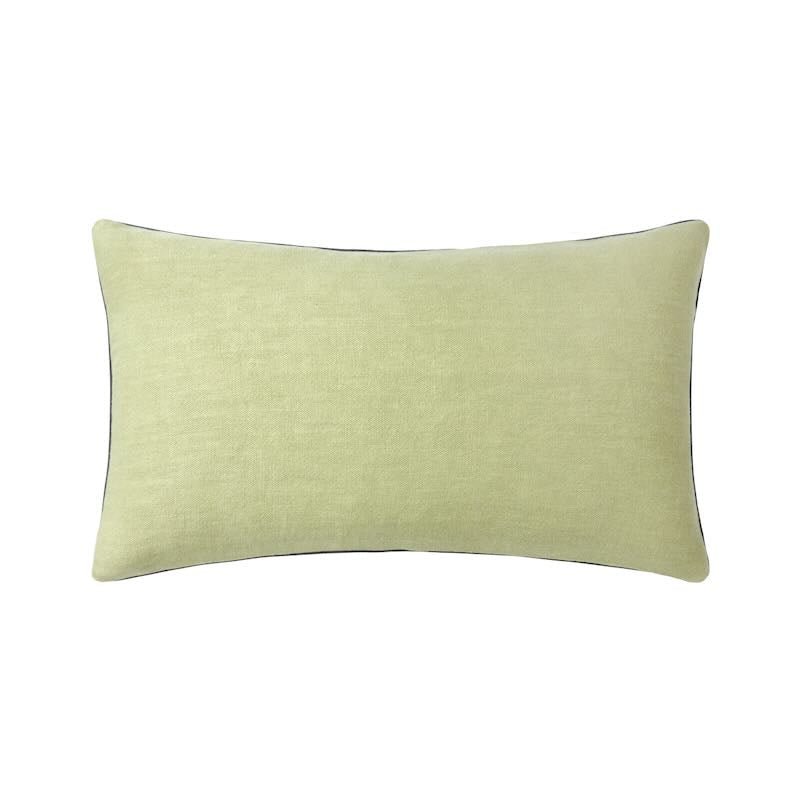 Pigment Lichen Decorative Pillow by Yves Delorme Decorative Pillow 13 x 22 Lichen at FIG LINENS AND HOME 1