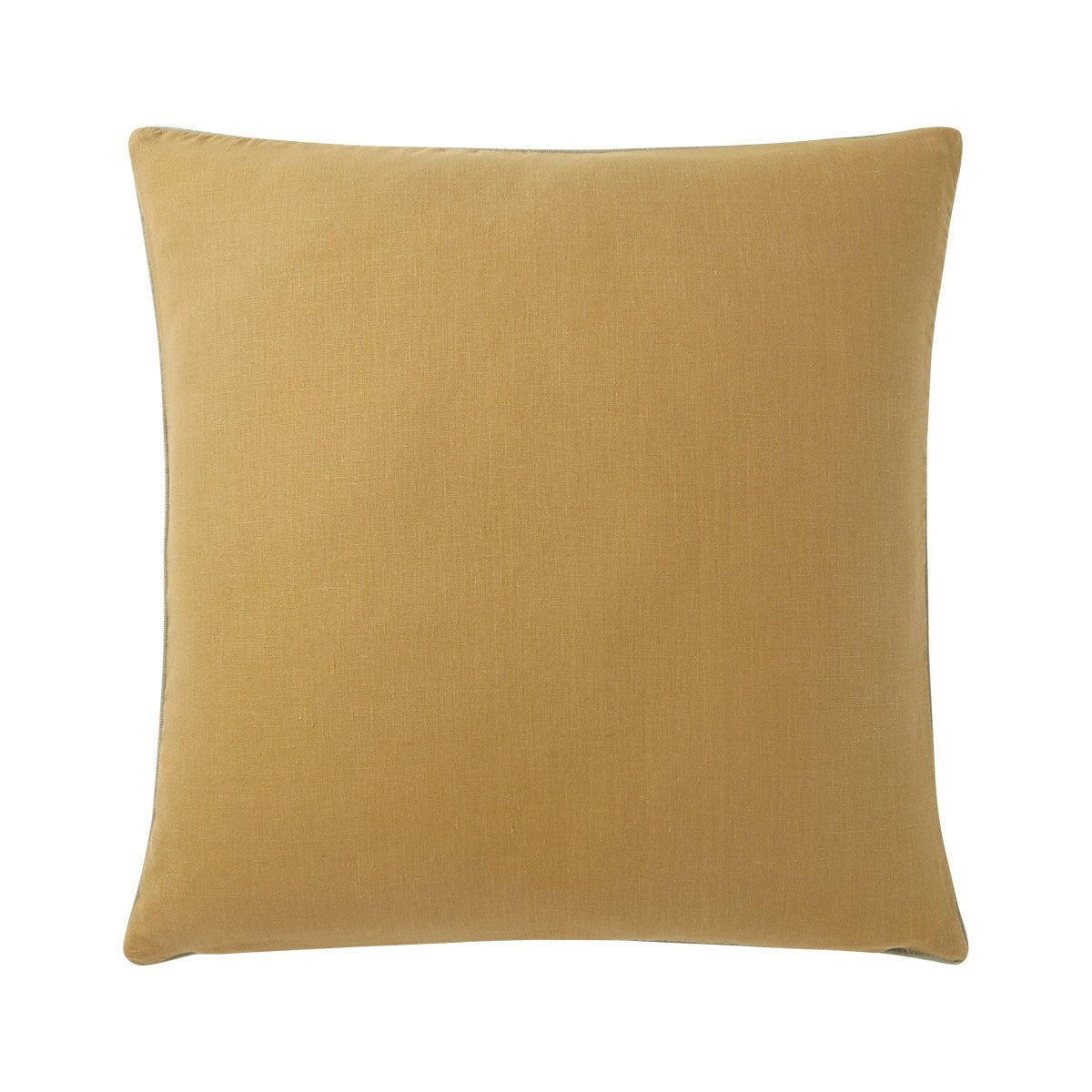 Rameau Amande Decorative Pillow by Yves Delorme Decorative Pillow 18" x 18" Amande at FIG LINENS AND HOME 2