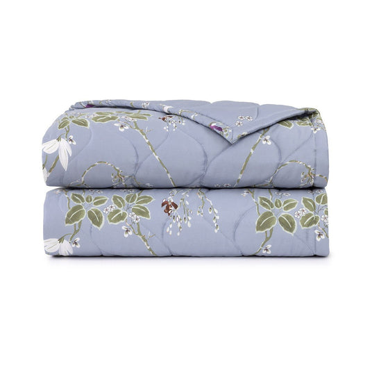 Rameau Quilted Coverlet by Yves Delorme - view 1