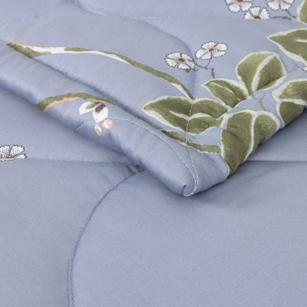 Rameau Organic Cotton Quilted Coverlet by Yves Delorme King Quilted Coverlet Multi at FIG LINENS AND HOME 2