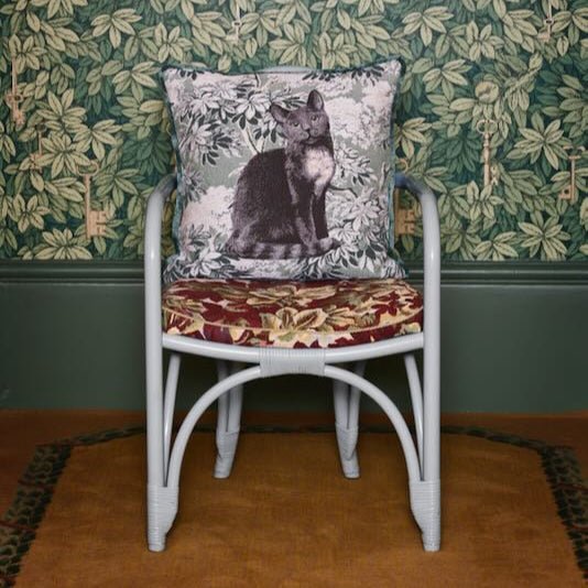 Scarlett Jade Throw Pillow | Yves Delorme 18 x 18 Decorative Pillow at Fig Linens and Home 2