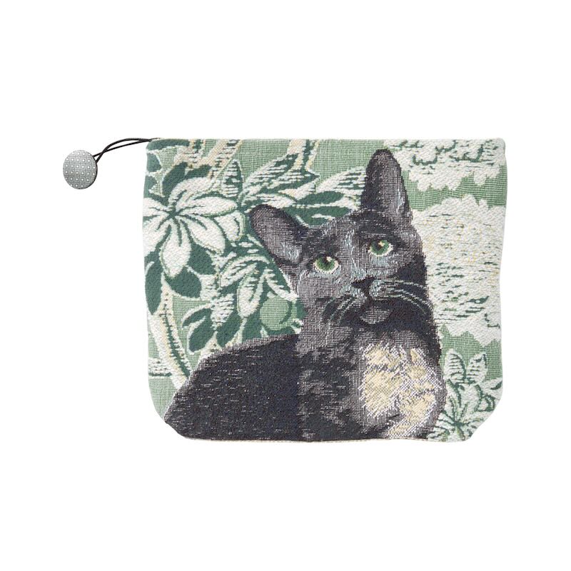 Scarlett Jade Yves Delorme Tote 7 x 9 Tote 7" x 9" Jade at FIG LINENS AND HOME 1