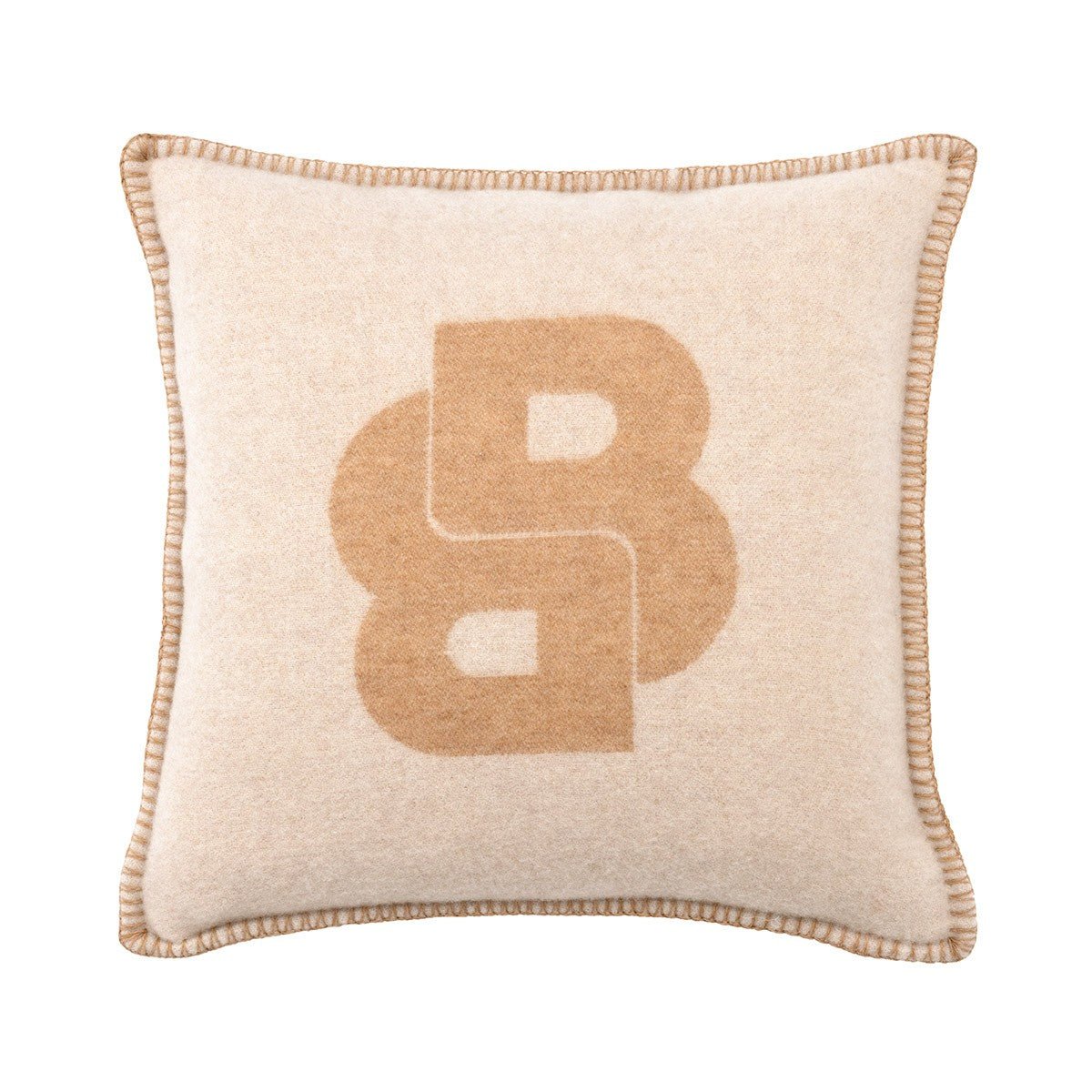 Signature Decorative Pillow in Beige by Hugo Boss Home - view 1