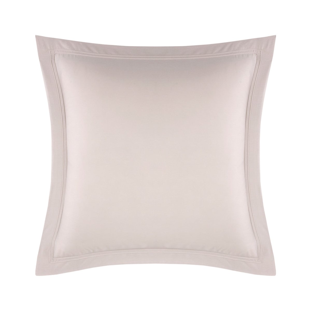 Triomphe Loutre Sham by Yves Delorme Euro Sham Loutre at FIG LINENS AND HOME 3
