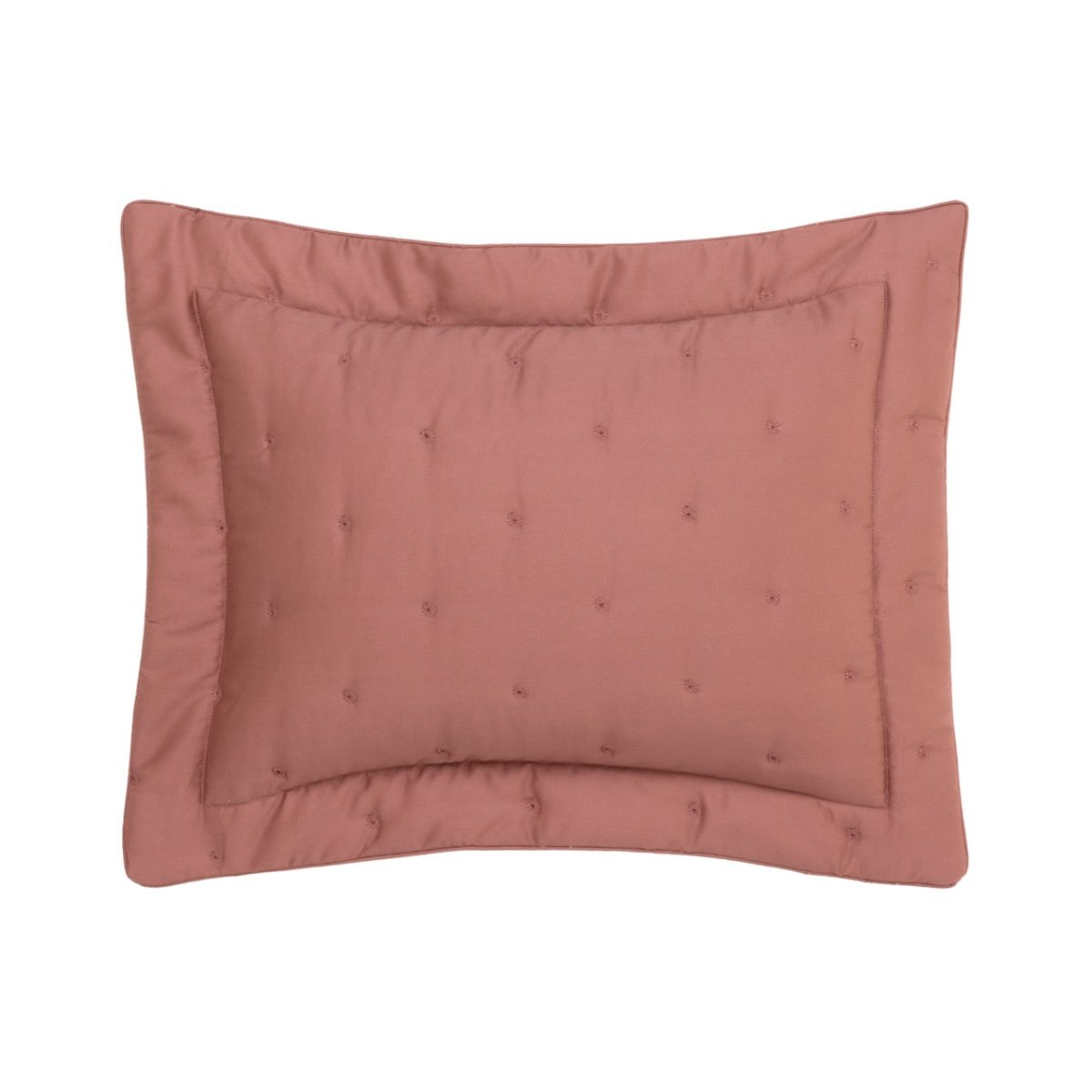 Triomphe Santal Quilted Sham Boudoir (Single) 12 x 17 Yves Delorme