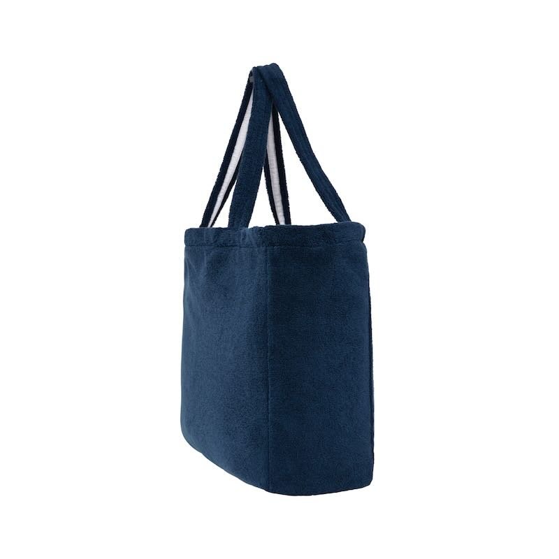 Yves Delorme Croisiere Beach Bag Beach Bag 14 x 18 Marine at FIG LINENS AND HOME 13