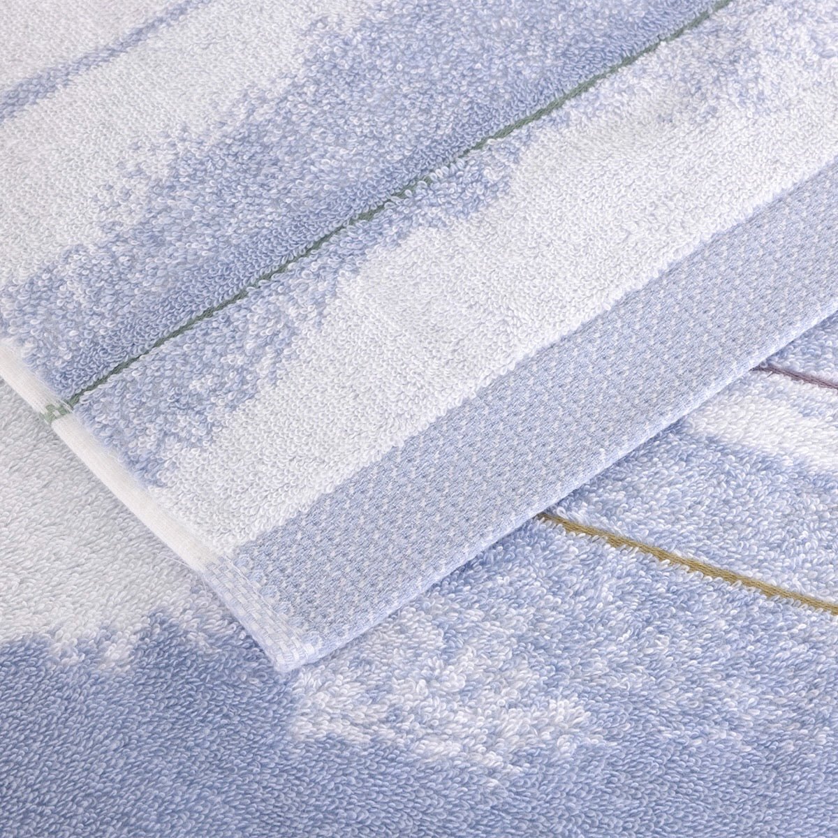 Yves Delorme Horizons Organic Cotton Towels Bath Sheet 35 x 59 Horizons at FIG LINENS AND HOME 7