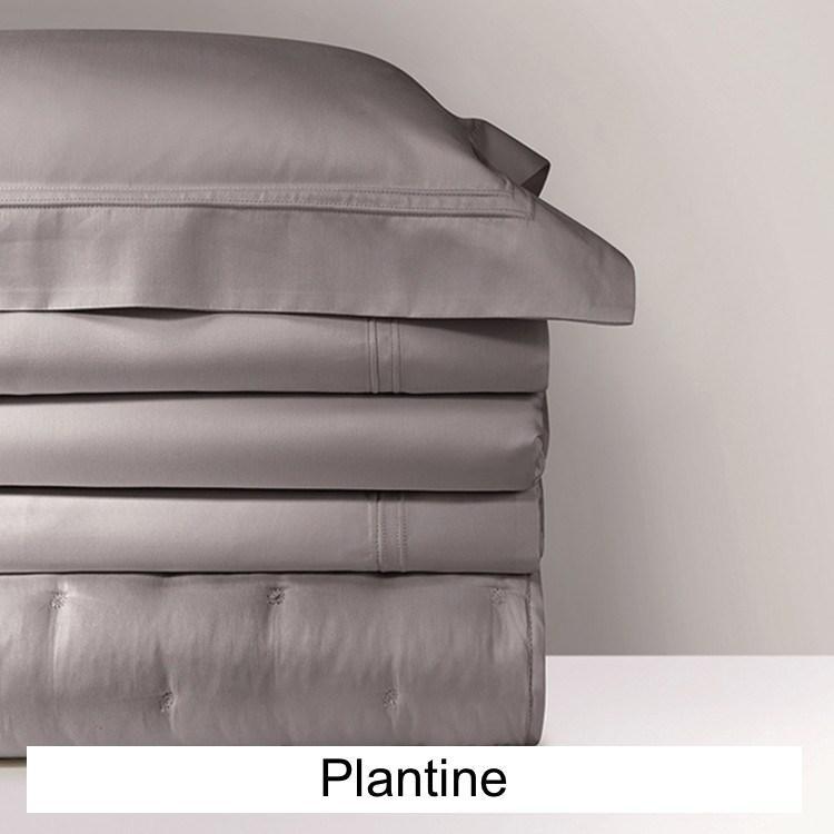 Yves Delorme Triomphe Duvets and Shams by Yves Delorme - Standard Sham Blanc at FIG LINENS AND HOME - 6