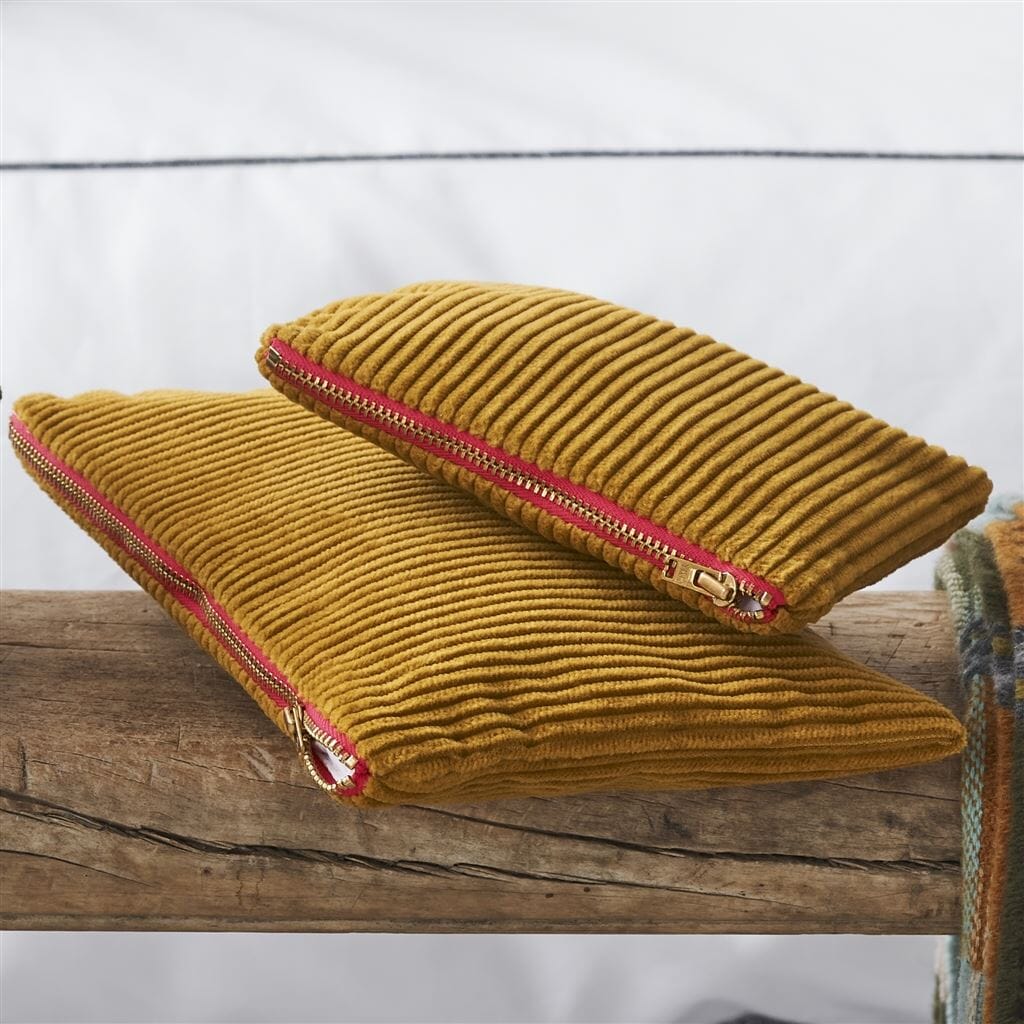 Designers Guild Designers Guild Corda Olive Small Pouch - Small Pouch Olive at FIG LINENS AND HOME - 2