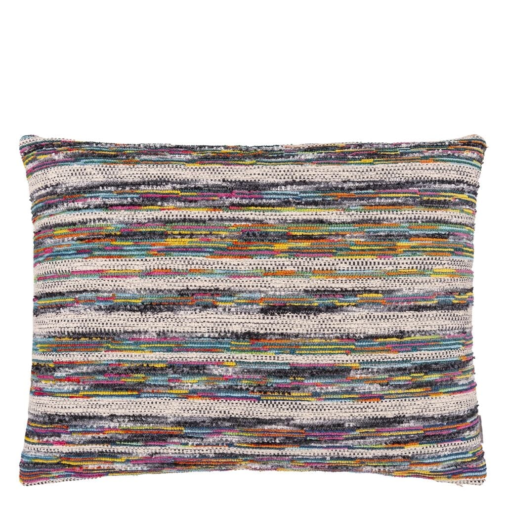 Designers Guild Zanshi Fuchsia Decorative Pillow by Designers Guild - 18" x 24" Throw Pillow Fuchsia at FIG LINENS AND HOME - 2