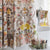 Shower Curtain - Brocart Decoratif Sepia Shower Curtain - Lifestyle at Fig Linens and Home - 1