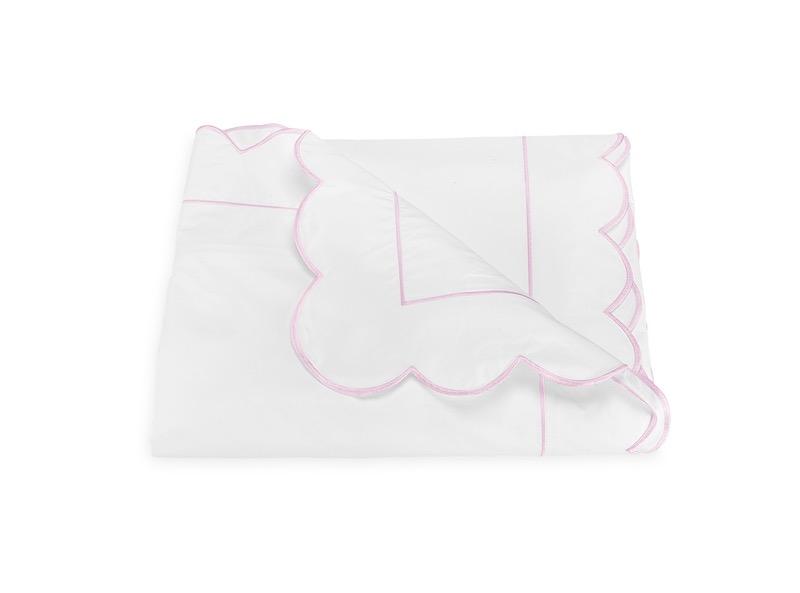 Butterfield Pink Duvet Cover | Matouk at Fig Linens