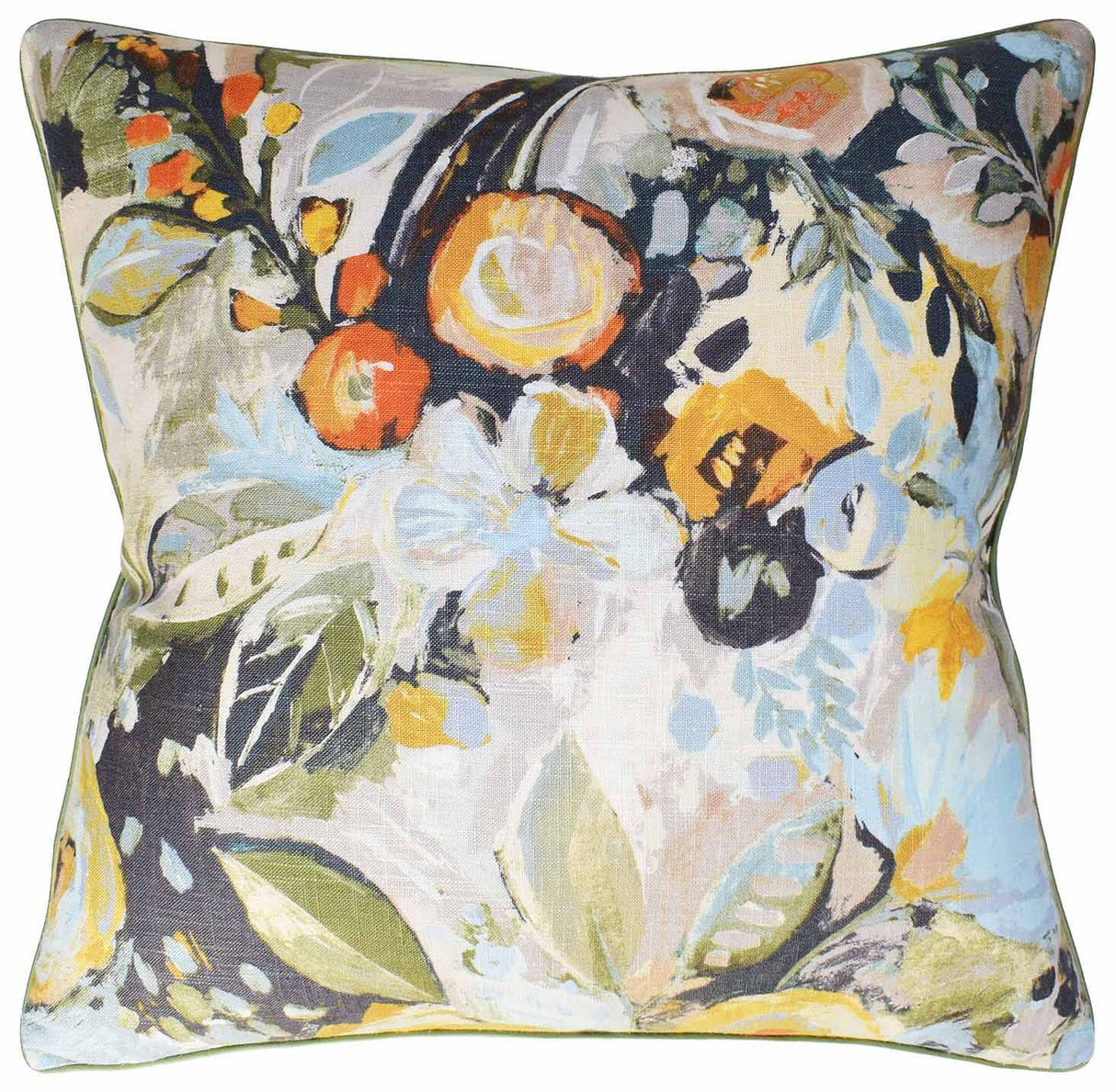 Covent Garden Natural - Throw Pillow by Ryan Studio