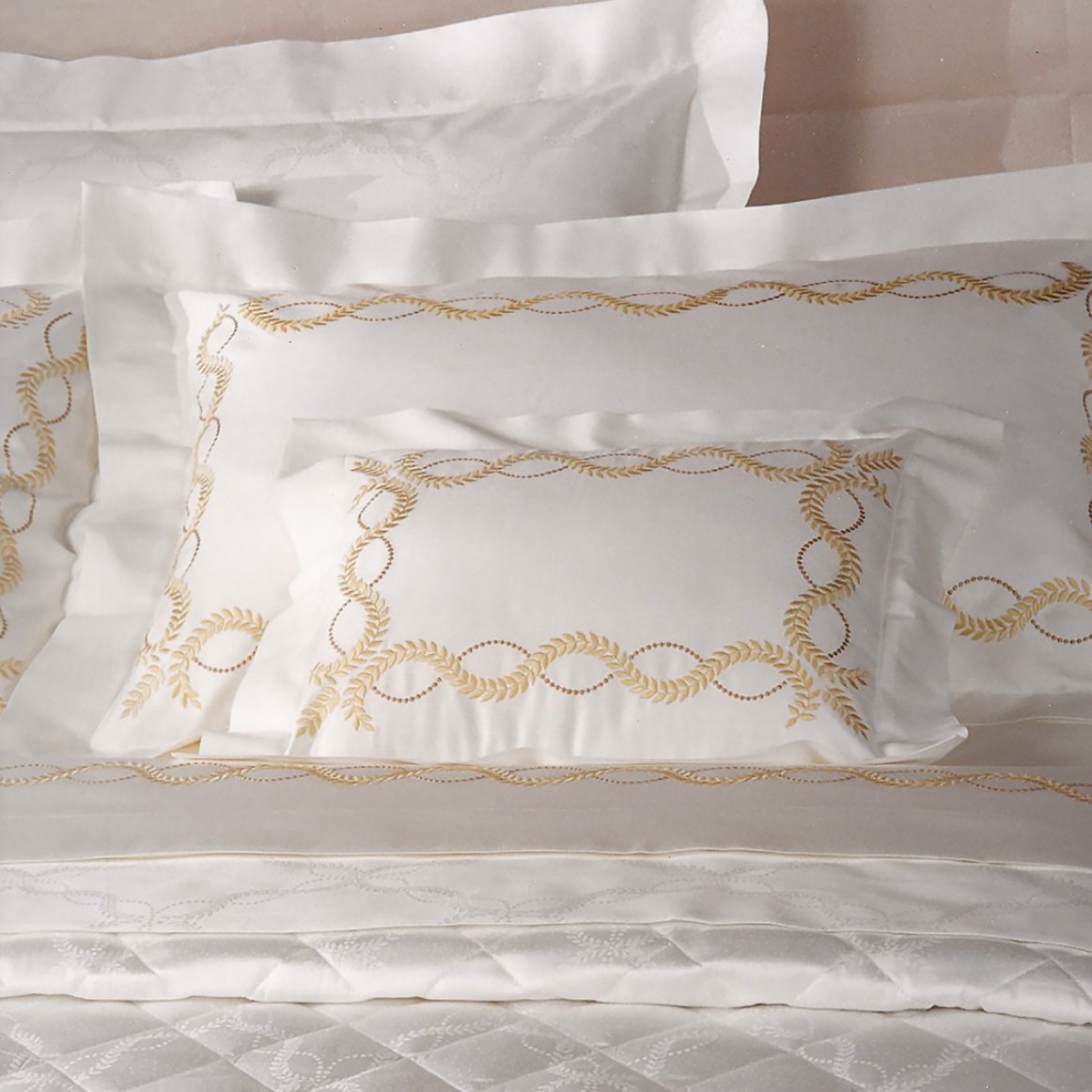 Diana Embroidery Bedding | Dea at Fig Linens and Home