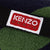 Kenzo Paris K LABEL Vert Jacquard Beach Towel with belt - Fabric Detail 2 - Fig Linens and Home