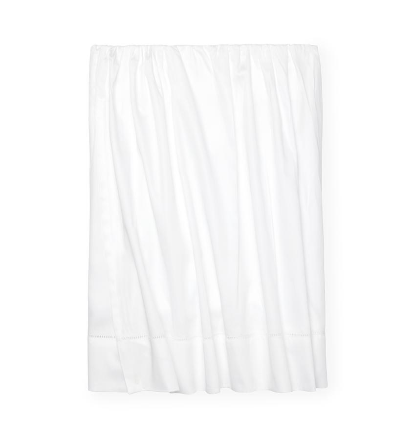 Fig Linens - Sferra Fiona White Bedskirt