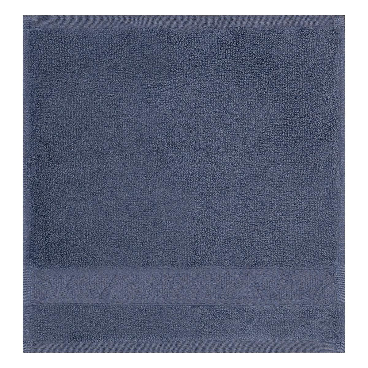 Le Jacquard Français | Caresse Orient Blue Bath Collection - Fig Linens - Wash Cloth, washcloth