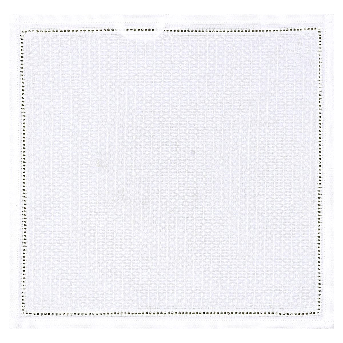 Volupté White Bath Collection by Le Jacquard Français | Fig Linens - Washcloth