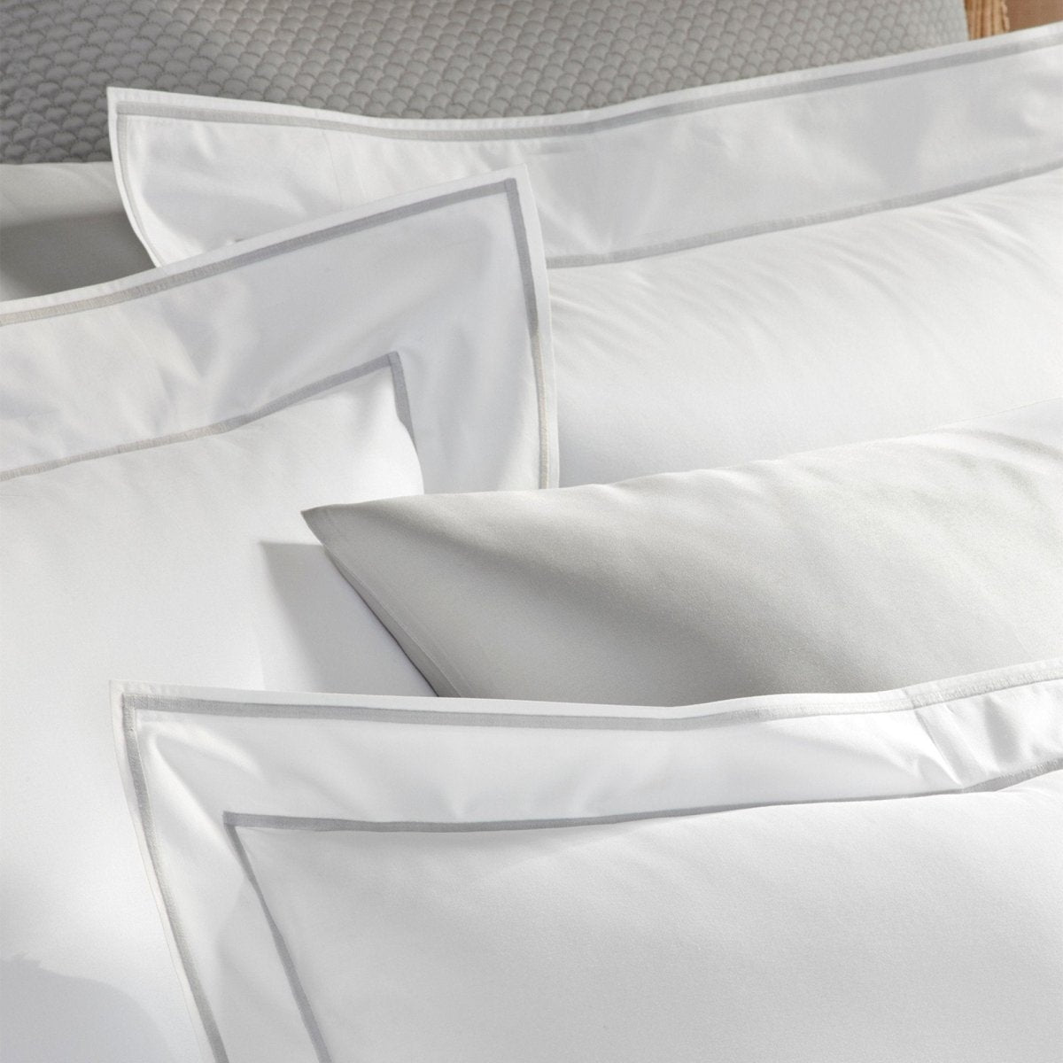Fig Linens and Home - Matouk luxury bedding - Ansonia Percale Bed Sheets