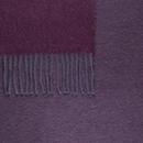 Cashmere Throw - Paley Luxury Cashmere Throw by Matouk -  Night / Mulberry at Fig Linens and Home