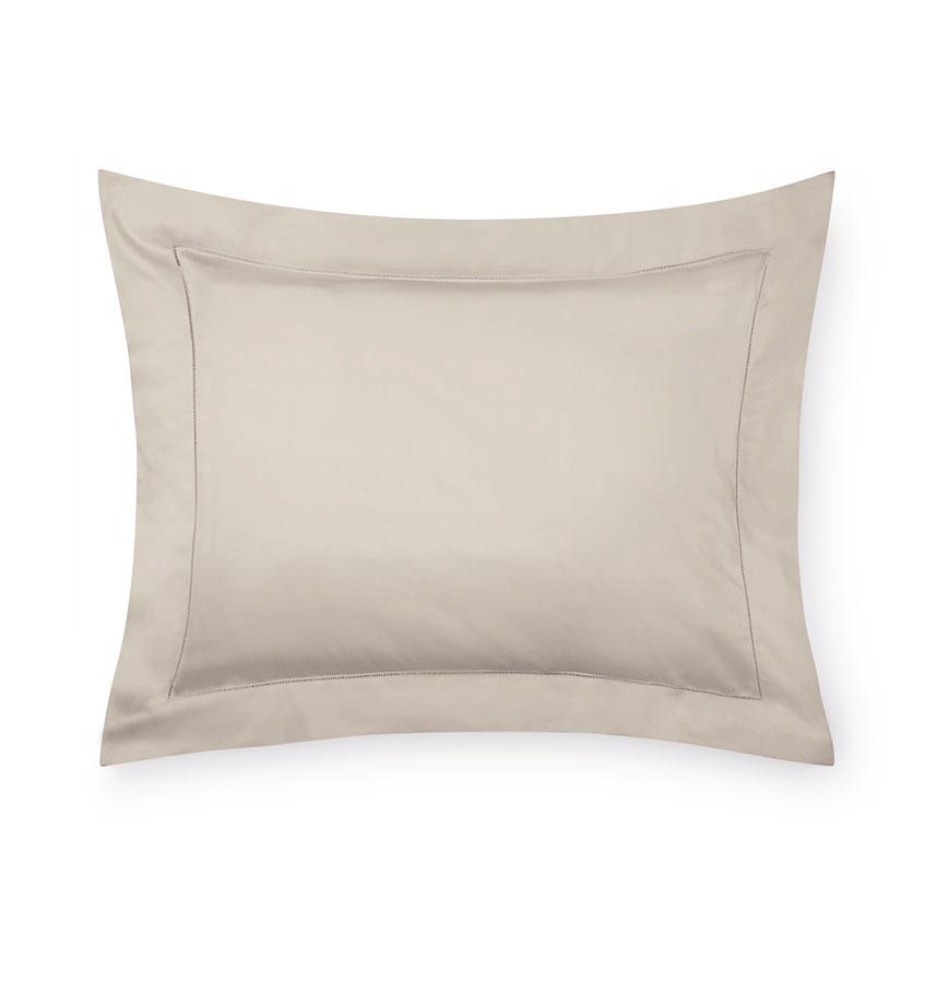 Fiona Oat Bedding Collection by Sferra | Fig Linens and Home - Oat sham