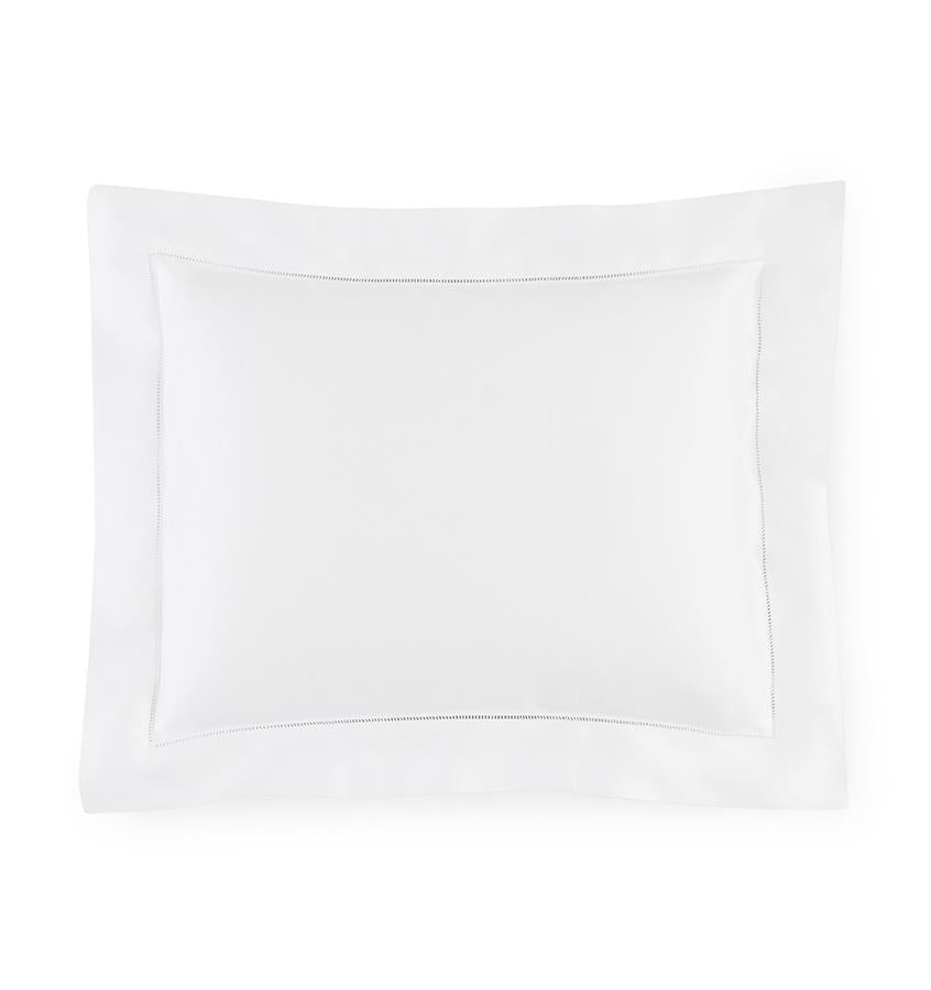 Fig Linens - Sferra - Giotto Bedding white sham