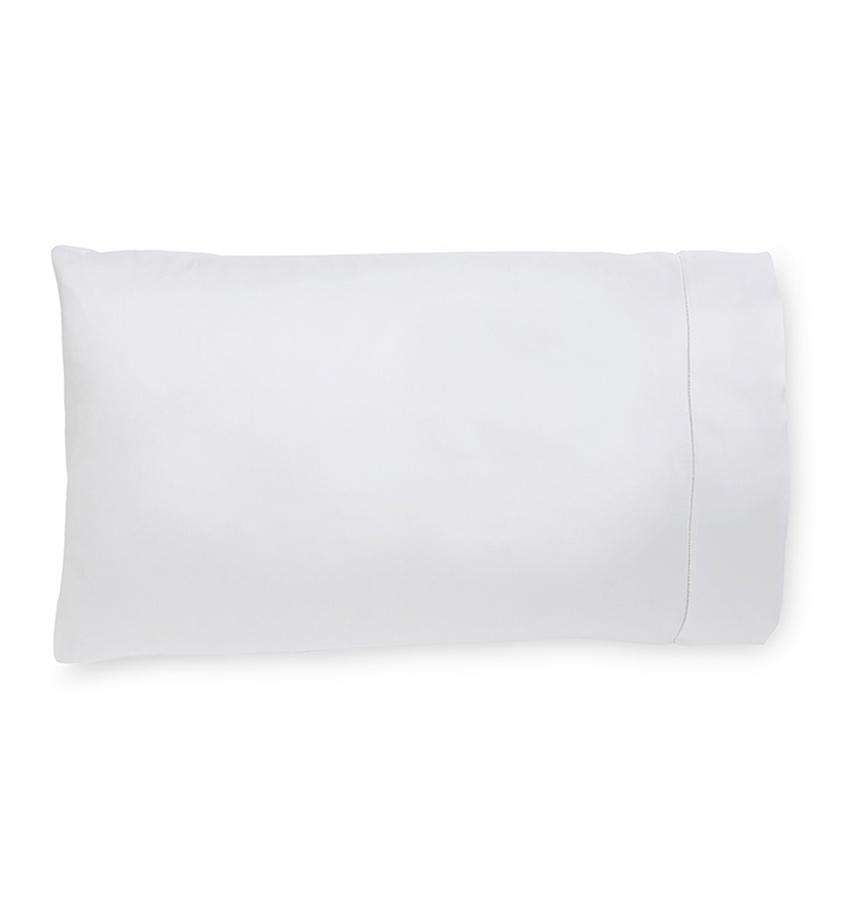 Sferra Giza 45 - Sateen Bedding Collection | Fig Linens - White pillowcase