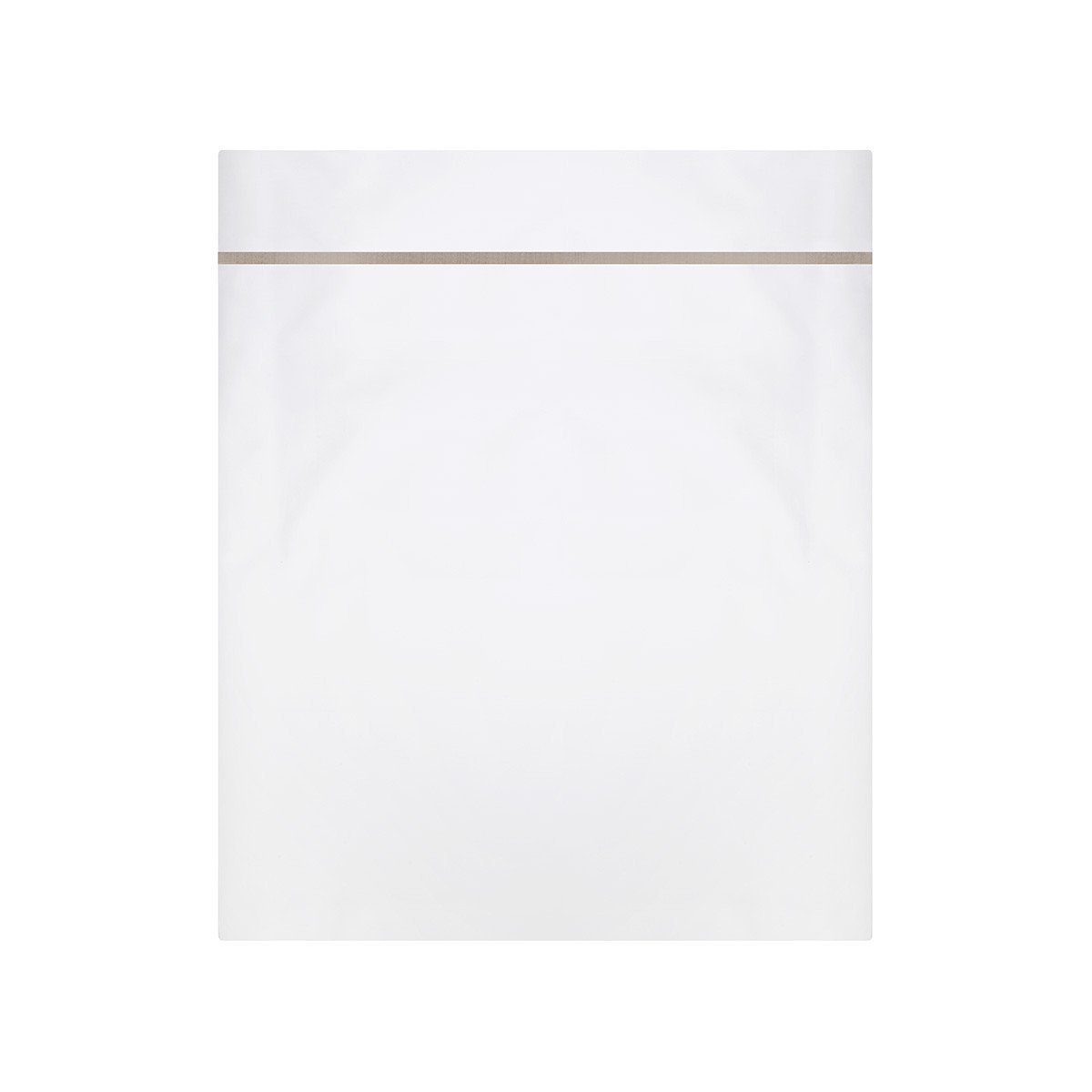 Athena Pierre Bedding Collection by Yves Delorme | Fig Linens - white bed linens, flat sheet