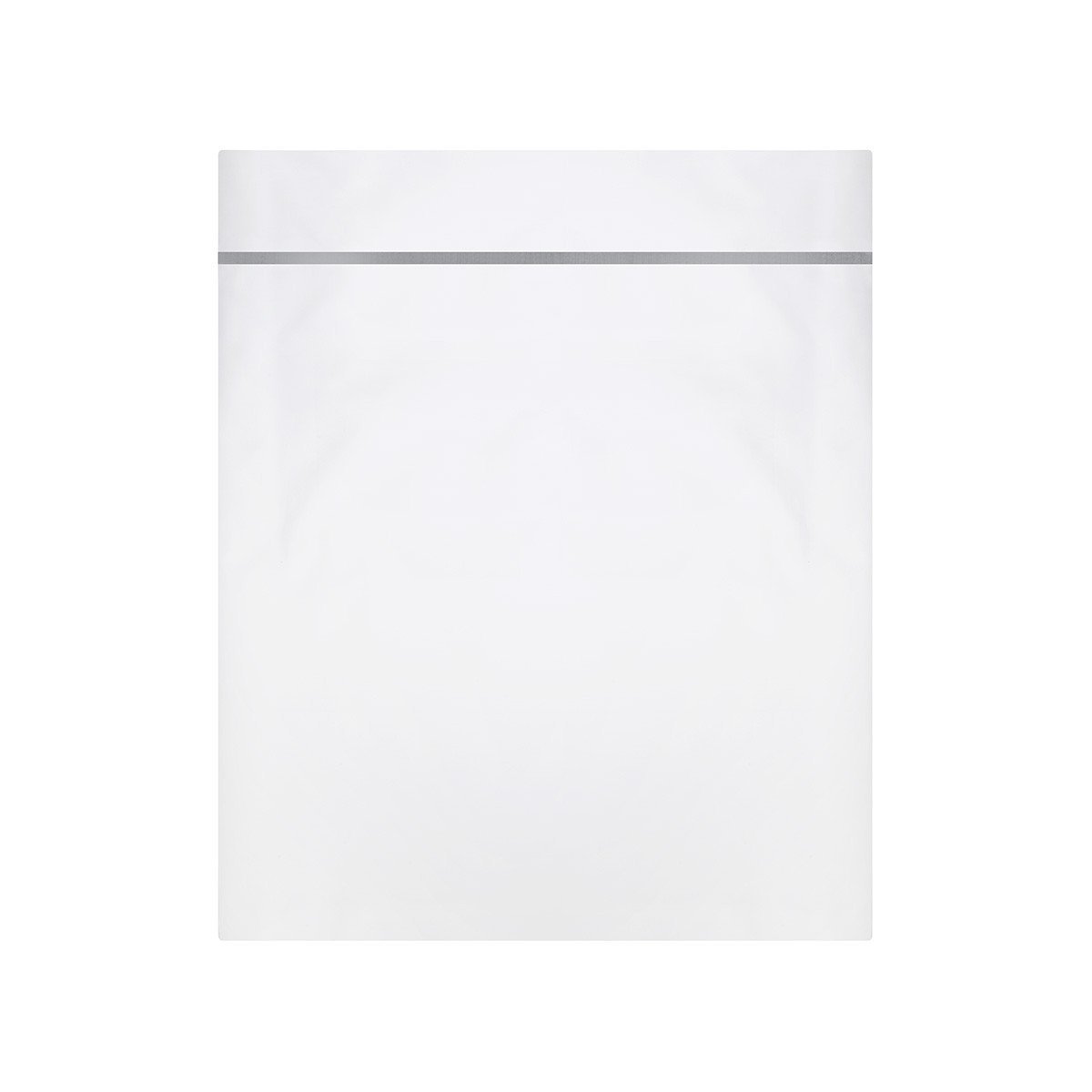 Athena Silver Bedding Collection by Yves Delorme | Fig Linens - White bed linens, flat sheet