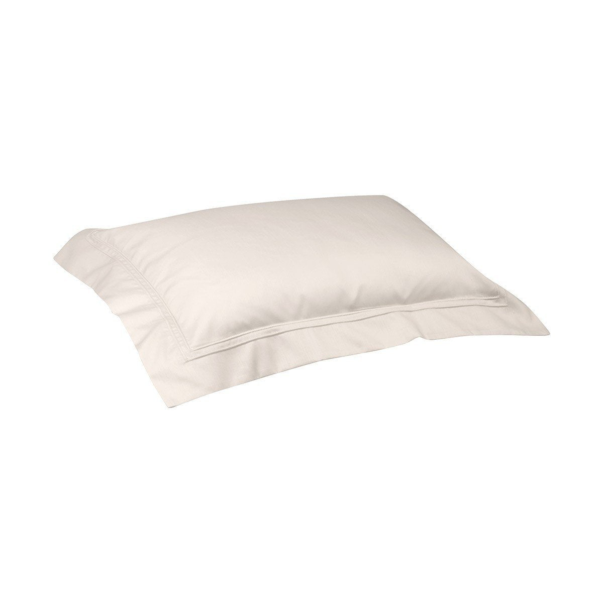 Triomphe Nacre Ivory Bedding by Yves Delorme | Fig Linens - Boudoir Sham