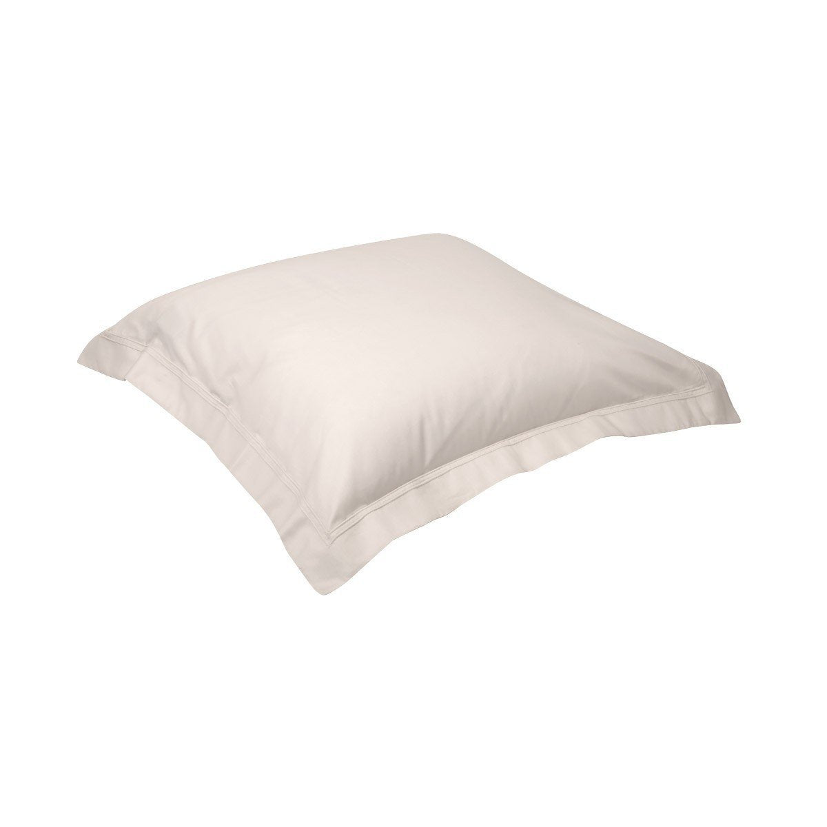 Triomphe Nacre Ivory Bedding by Yves Delorme | Fig Linens - Euro Sham