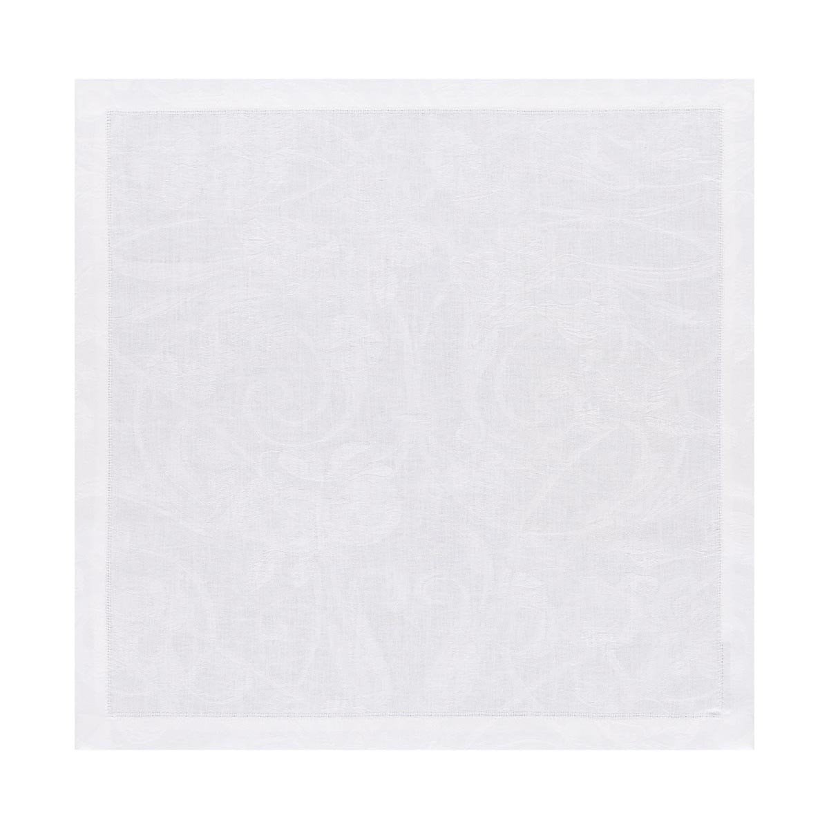 Le Jacquard Français Table Linen Tivoli in White Fig Linens napkin