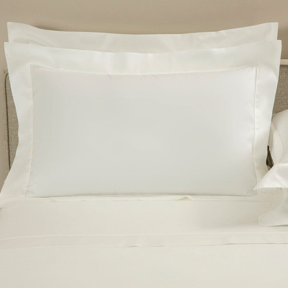Pillow Sham - Frette Grace Bedding in Milk | Fig Linens and Home - view 1