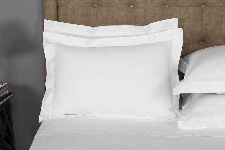 Frette Hotel Classic White Shams | Fig Linens