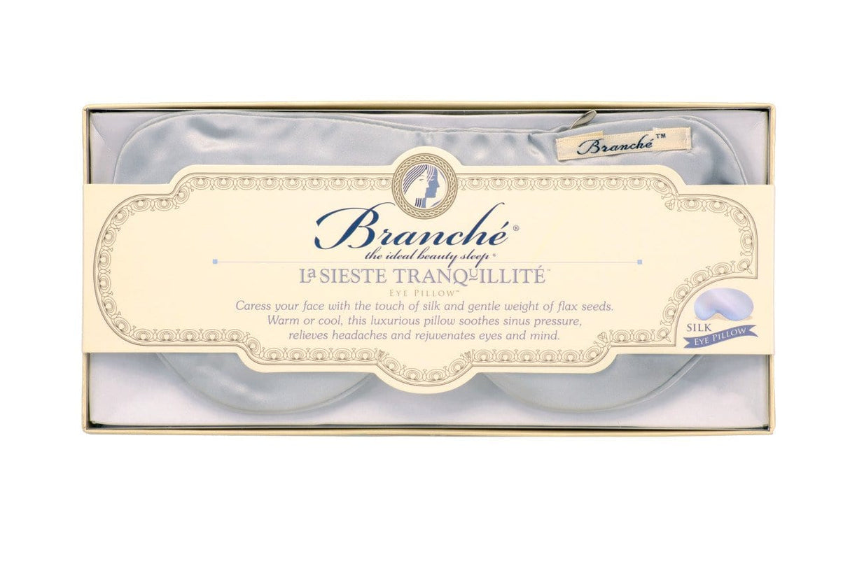 Branché La Sieste Tranquillité Silk Eye Pillow Silver