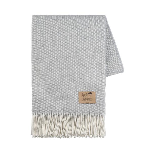 Landsdownunder_Juno_throw_cashmere_light_gray