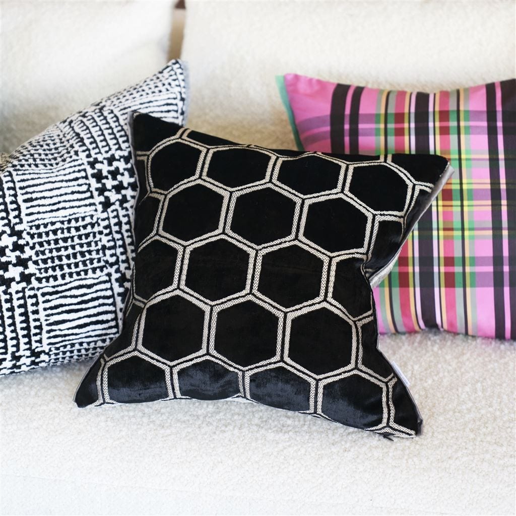 Velvet Pillows by Designers Guild - Fig Linens