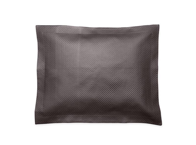 Matouk Alba Charcoal Sham | Fig Linens and Home