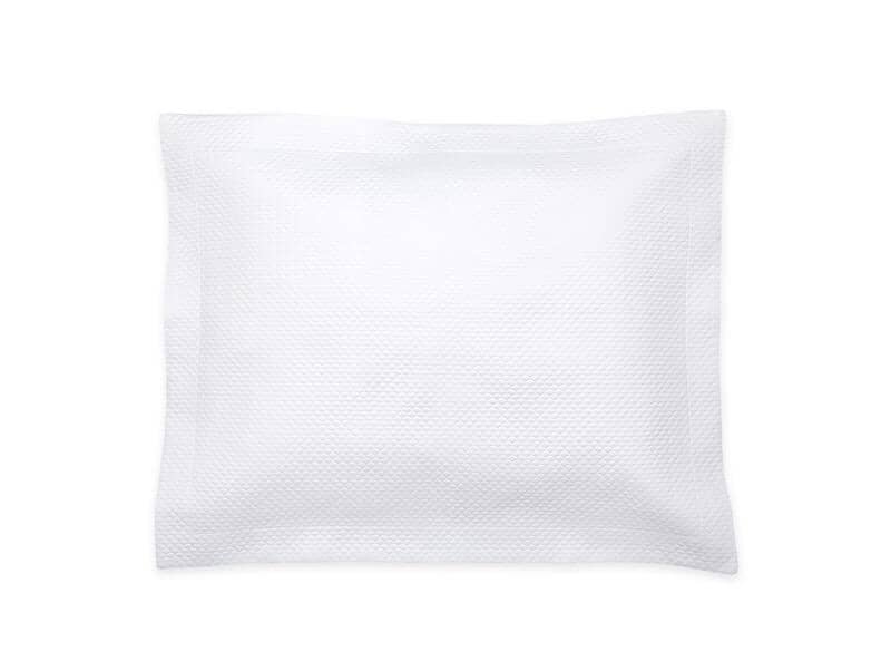 Matouk Alba White Sham | Fig Linens and Home