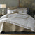 Matouk Allegro Champagne Bedding - Shown with Alba Quilt - Fig Linens and Home