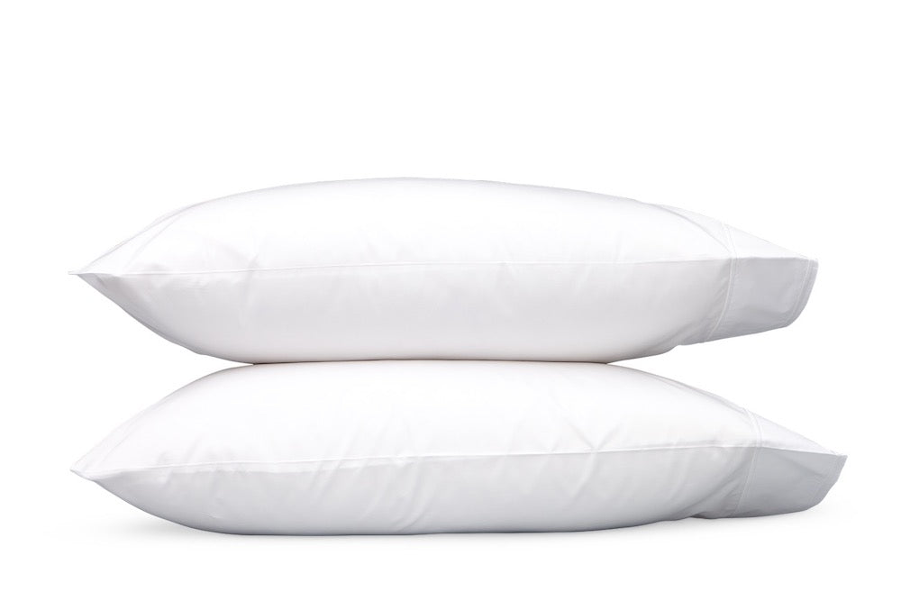 Pillowcases | Matouk Ansonia Sterling Cotton Bedding at Fig Linens and Home